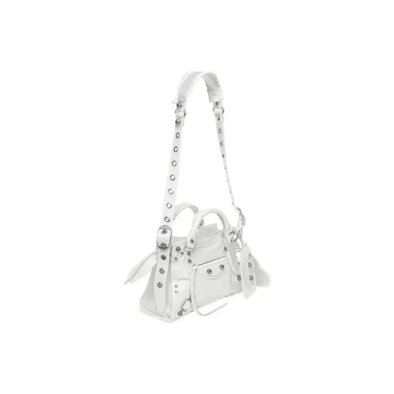 Balenciaga Neo Cagole Handbag Xs White-1