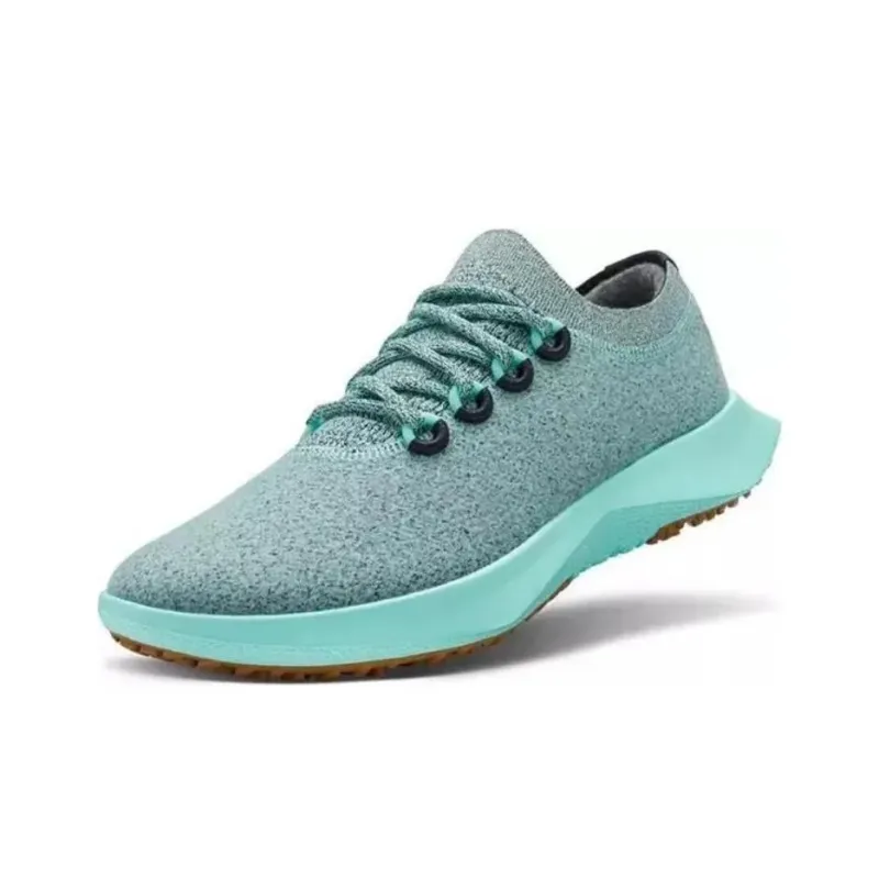 Allbirds Wool Dasher Cushioning Wear-Resistant Low-Top Running Shoes Women's Green-1