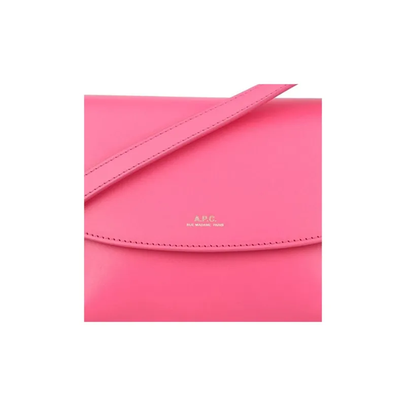 A.P.C Logo Printed Sarah Mini Shoulder Bag-4