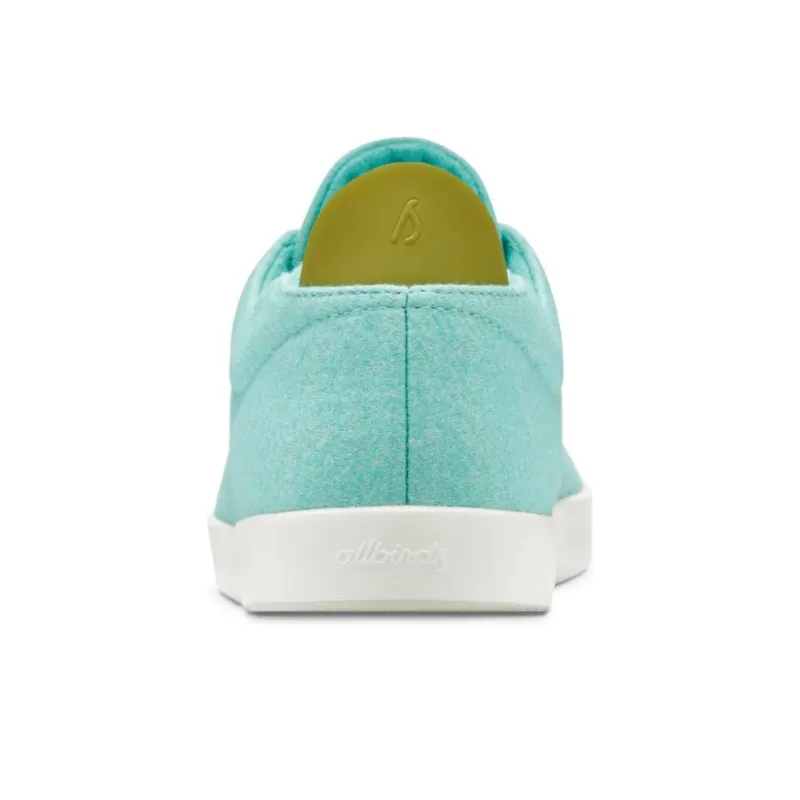 Allbirds Wool Piper Breathable Low-Top Skateboard Shoes Women's Mint Green-3