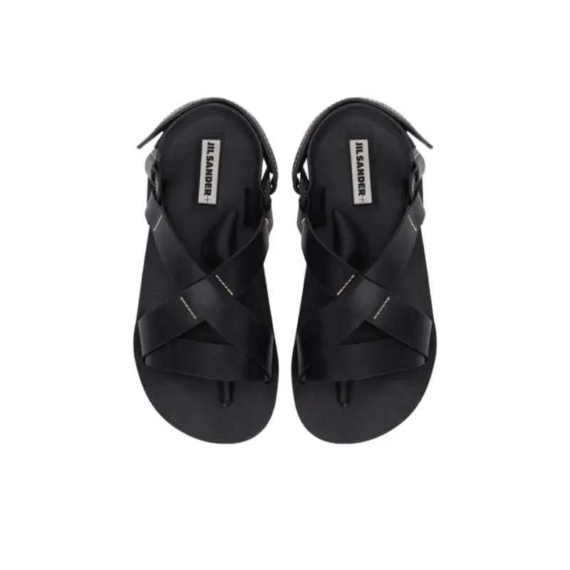 JIL SANDER Leather Sandals-3