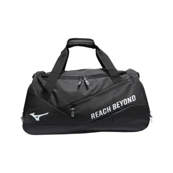 Mizuno Polyester Golf Bag Clothing Bag Handbag Shoulder Bag Large Size Unisex Black