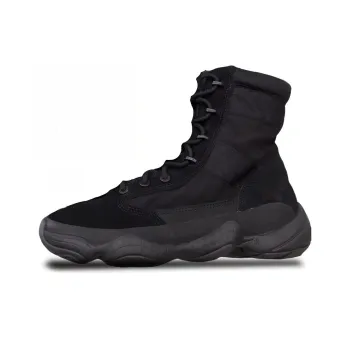Adidas 500 Tactical Durable Breathable High-Top Outdoor Shoes Men's Black