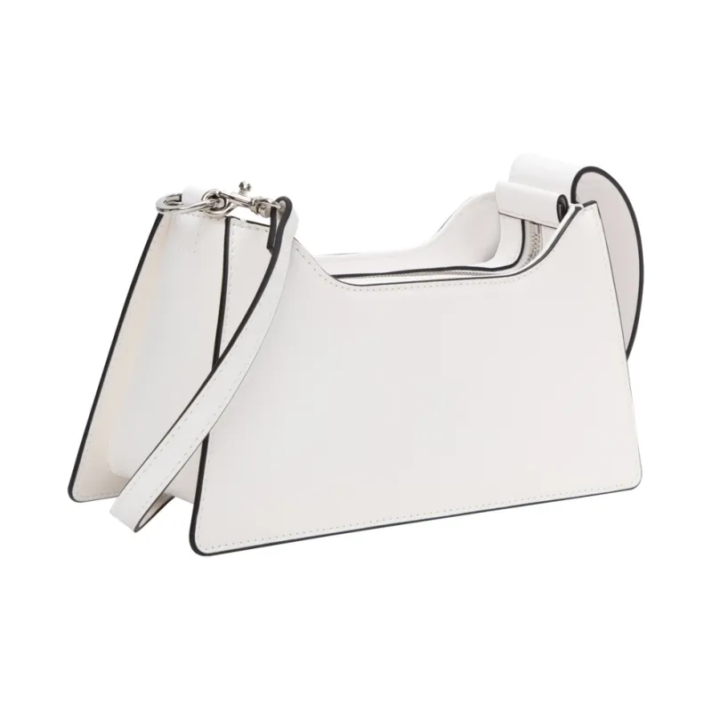 CALVIN KLEIN Synthetic Material Crossbody Bag Women's White-2