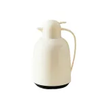2.2L Vacuum Flask with Press Button (Milk White)