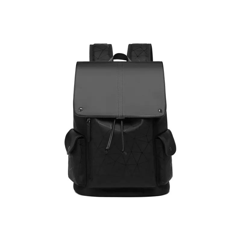 Slazenger PU Backpack Unisex Deep Black-1