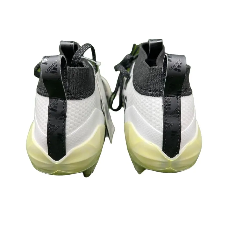 Adidas Adizero Primeknit Cleats FG Rubber Long Studs Wear Resistant Slip Resistant Soccer Shoes Men's Black White-2