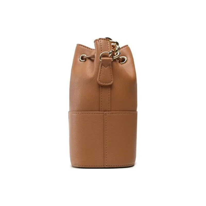 LOVE MOSCHINO Elastane Bucket Bags Shoulder Bag Crossbody Bag Handbag Regular Women's Brown-3