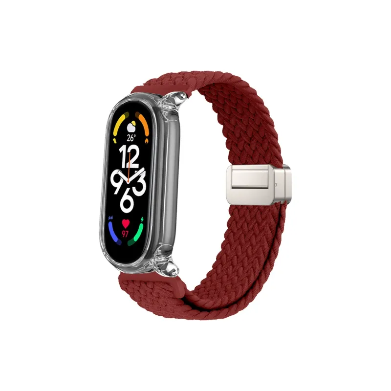 IBOANN Xiaomi Compatibility Watch Band Nylon Material-11