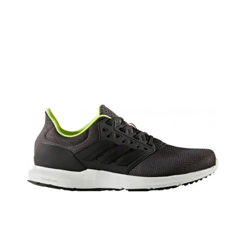 Adidas Cushioned Anti-Slip And Wear-Resistant Lightweight Low-Top Running Shoes Men's Black Green-1