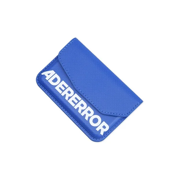 ADER ERROR PVC Card Holder Wallet Regular Unisex Blue-1