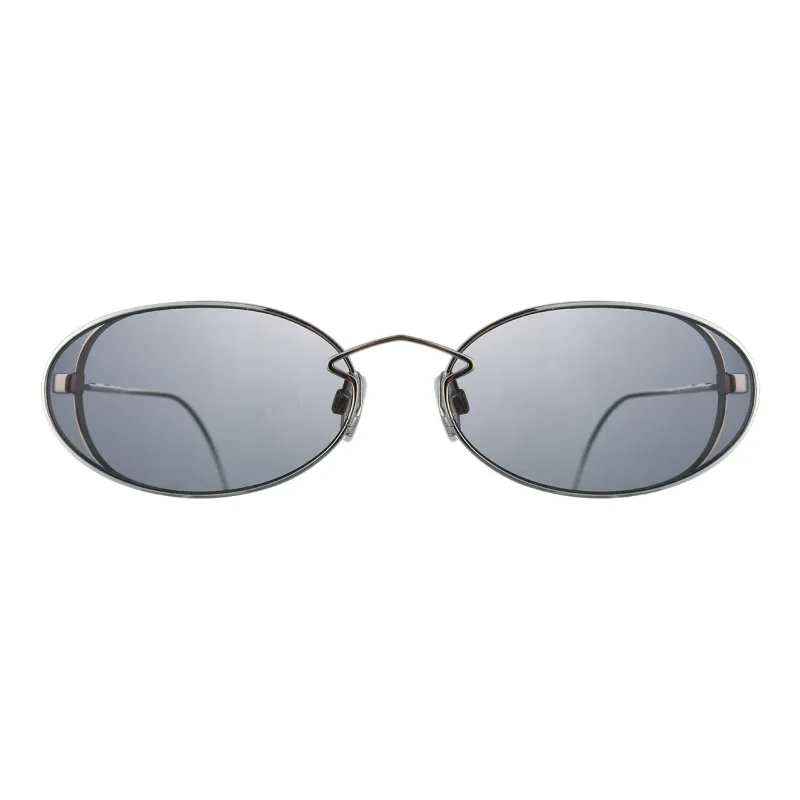 McQ Alexander McQueen Sunglasses Unisex Smoke Gray-1