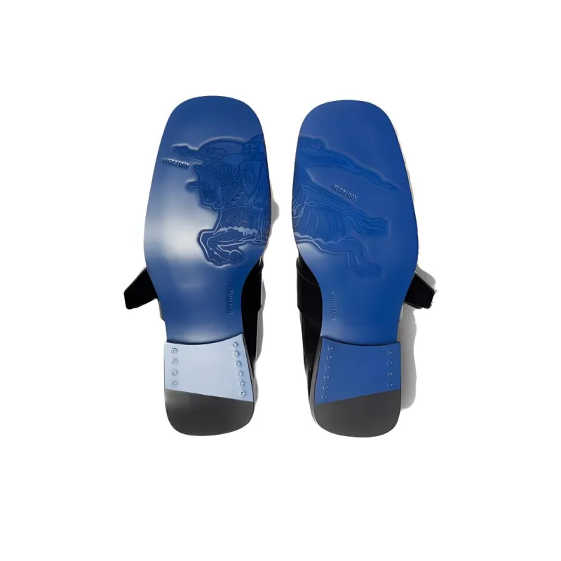 Burberry Shield Leather Loafers-4
