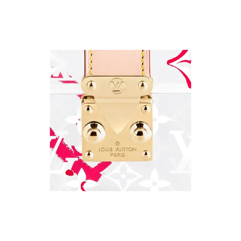 LOUIS VUITTON Limited Edition Cude Scott Box White-2