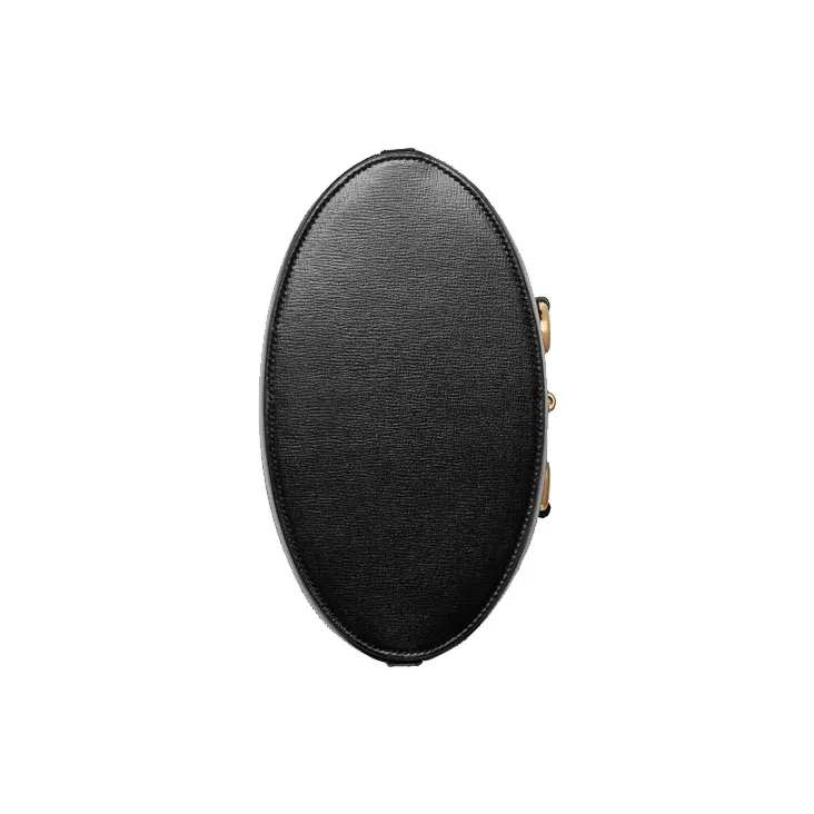 GUCCI Horsebit 1955 Leather Bucket Bag, Shoulder Bag, Crossbody Bag Women's Black-6