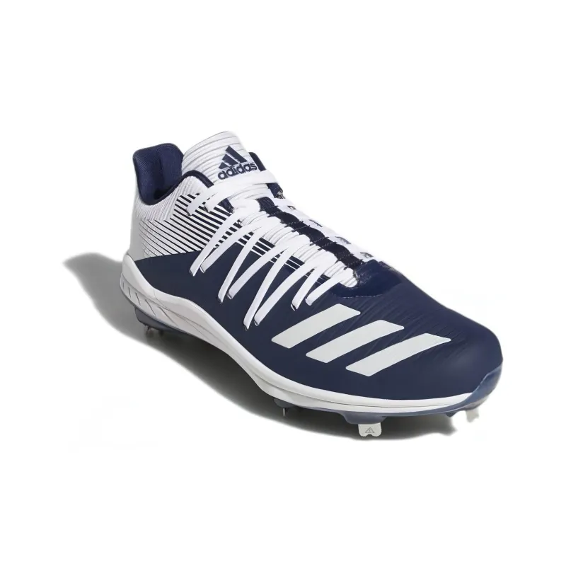 Adidas Afterburner 6 Wear-Resistant Low-Top Training Shoes Men's Blue White-2