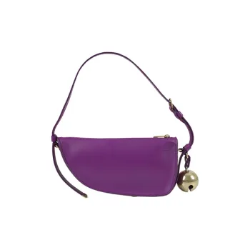 Burberry EKD motif Leather Shoulder Bag