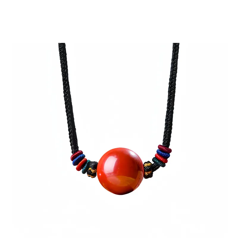 Seven Little Craftsmen Jade Necklaces Unisex-6