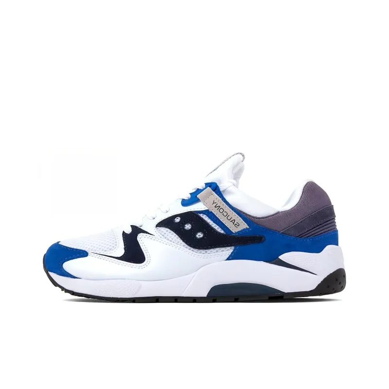 Saucony Grid 9000 White Blue-0