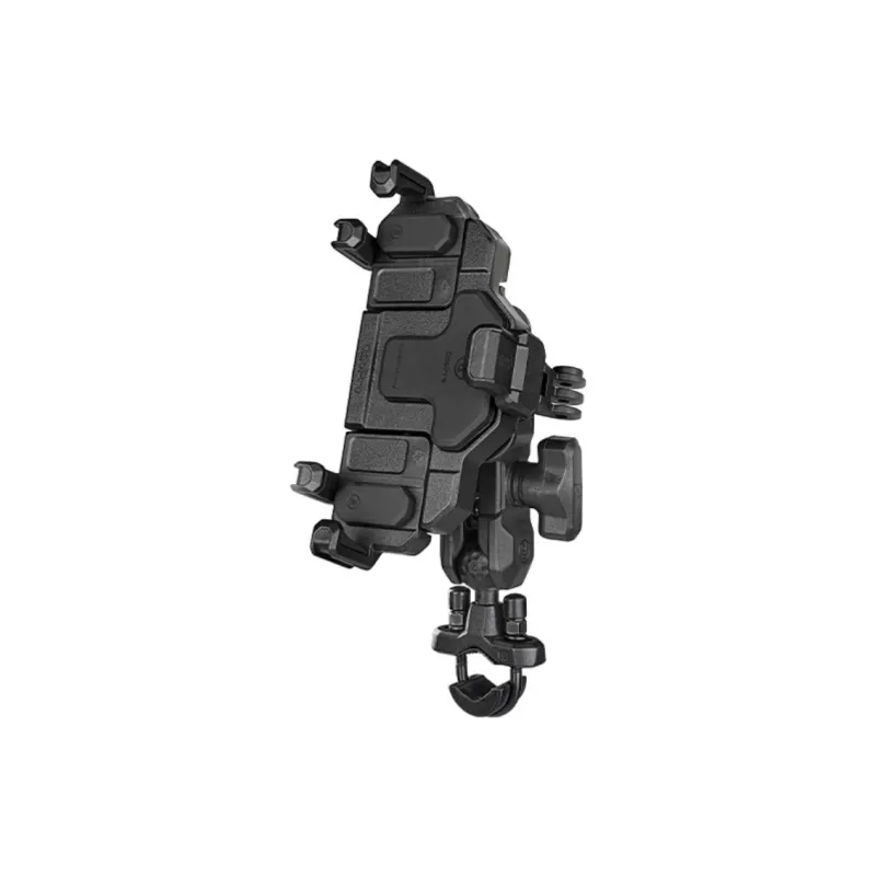 MWUPP Cycling Gear Phone Stand Motorcycle Unisex Aluminum Alloy, Rubber Memorial Edition, Hey Black Edition-7