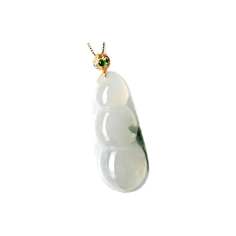 Abby's Wonderland Ice Glutinous Jadeite Pendants Unisex-2