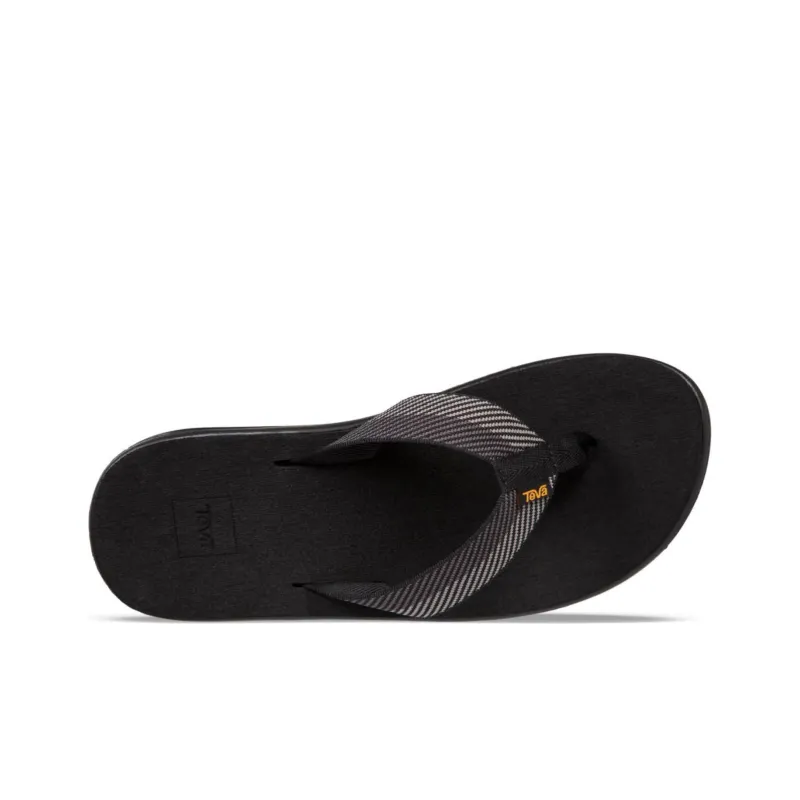 Teva Slip Resistant Flip Flops Men's Black-3