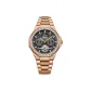 Rose Case Black Dial Rose Steel Band
