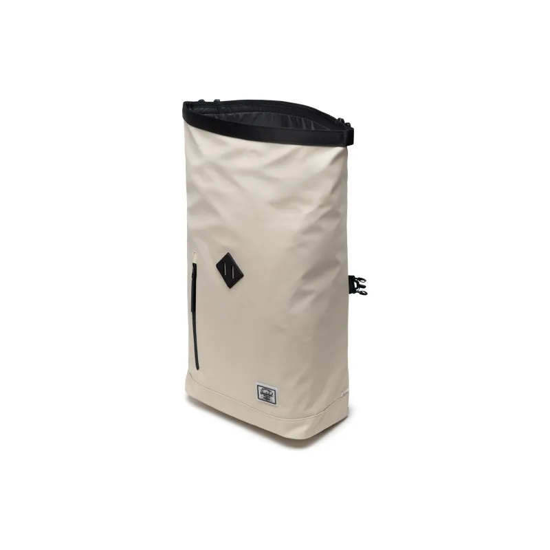 Herschel Waterproof And Rainproof Series Recycled Material Backpack Tubas Unisex Light Stone White-1