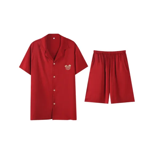 GOSO Pajama Set Men's Red Shades