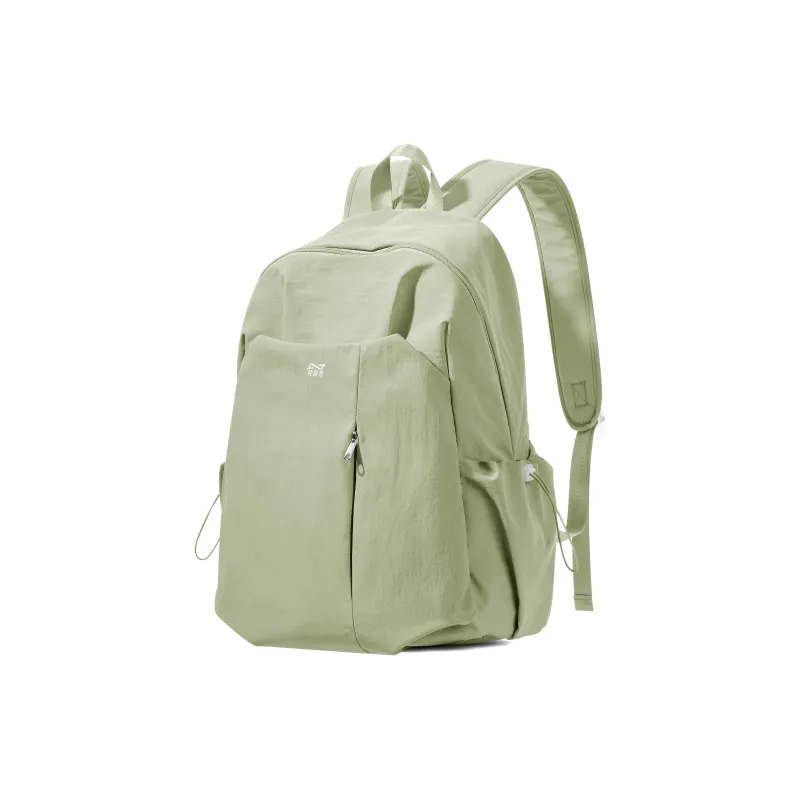 QING QI ZHE Washed Fabric Backpack Regular Unisex Multicolor-2