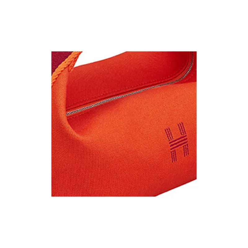 HERMES Bride a Brac Canvas Canvas Bag Portable Travel Bags Storage Bags Toiletry Bags Large Size Unisex-5