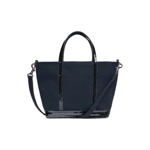 Vanessa Bruno Canvas Tote Bag, Shopping Bag, Canvas Bag, Shoulder Bag, Crossbody Bag, Handbag Extra Small Women's Blue