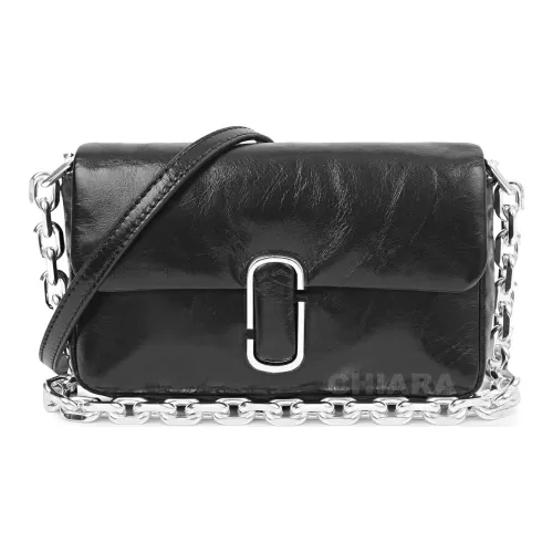 MARC JACOBS Leather Crossbody Bag, Shoulder Bag Women's Black