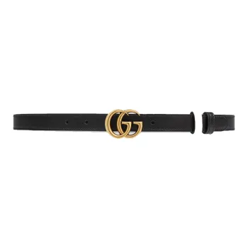 GUCCI Gg Marmont Reversible Thin Belt