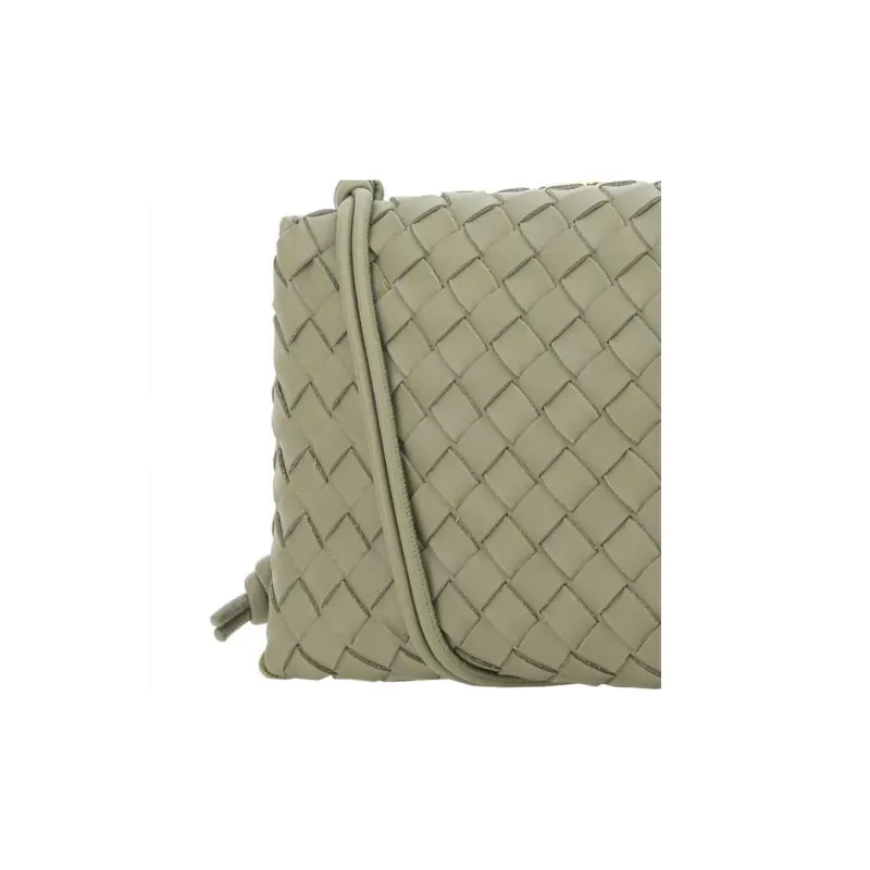 Bottega Veneta Small Loop Camera Bag Travertine-3