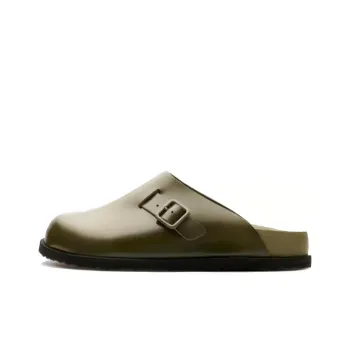 Birkenstock Wrap-toe Slippers Unisex Olive Green