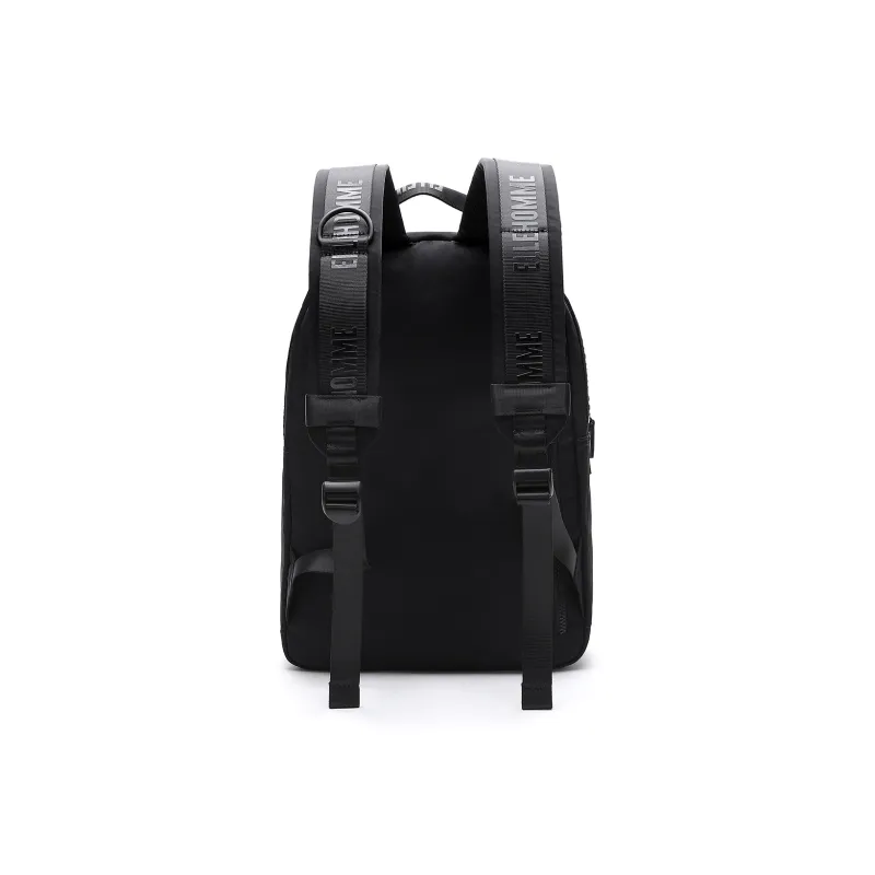 ELLE HOMME Fabric Backpack Men's Black-2