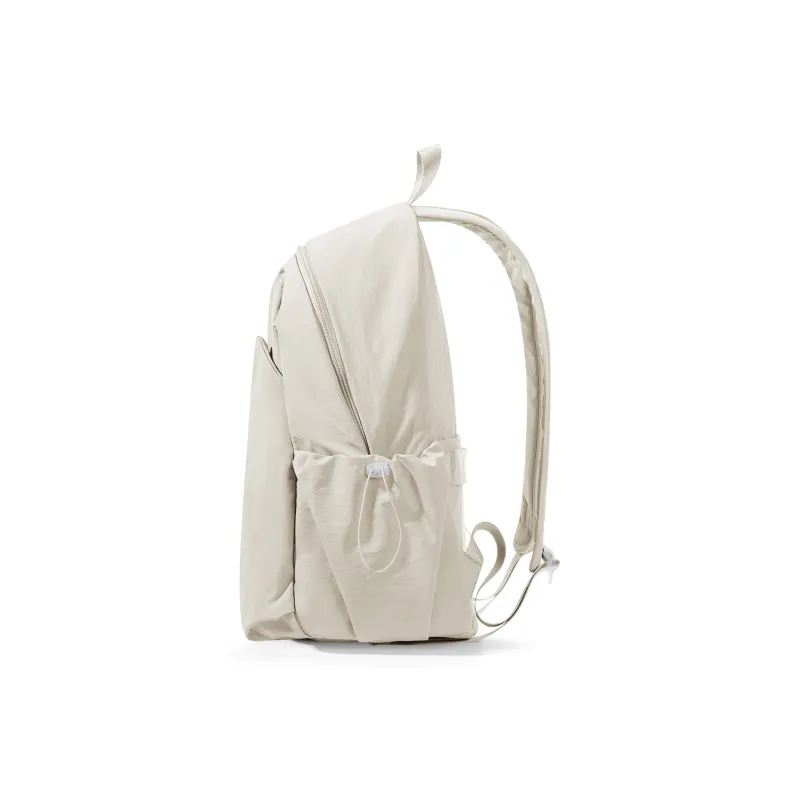 QING QI ZHE Washed Fabric Backpack Regular Unisex Multicolor-16