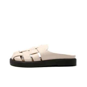 STELLA WEISZ Rubber Sole Wrap toe Slippers Women's