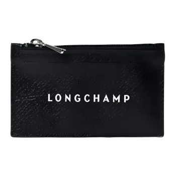 LONGCHAMP Roseau Essential Cow Leather Wallet Women's Black