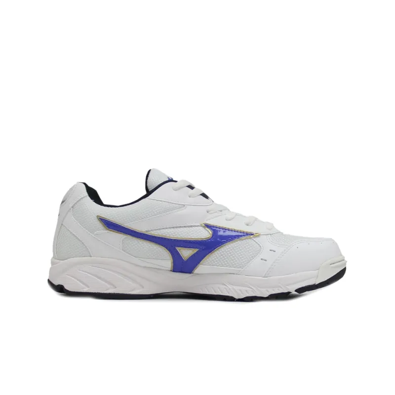 Mizuno Cushioning Anti-Slip Wear-Resistant Breathability Low-Top Sprint Running Shoes Unisex Blue White Japan Version-1