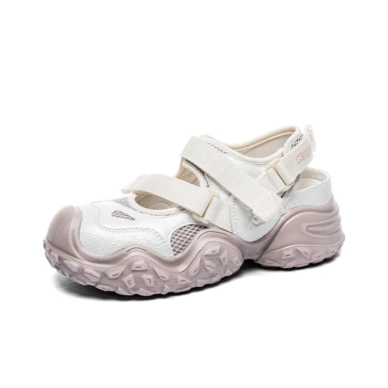 Kappa Beach Sandals Women's Gray Khaki-2