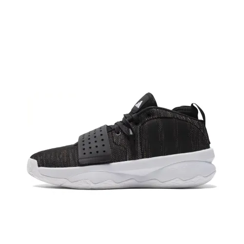 Dame 8 Adidas Extply 'Black Multi lava'
