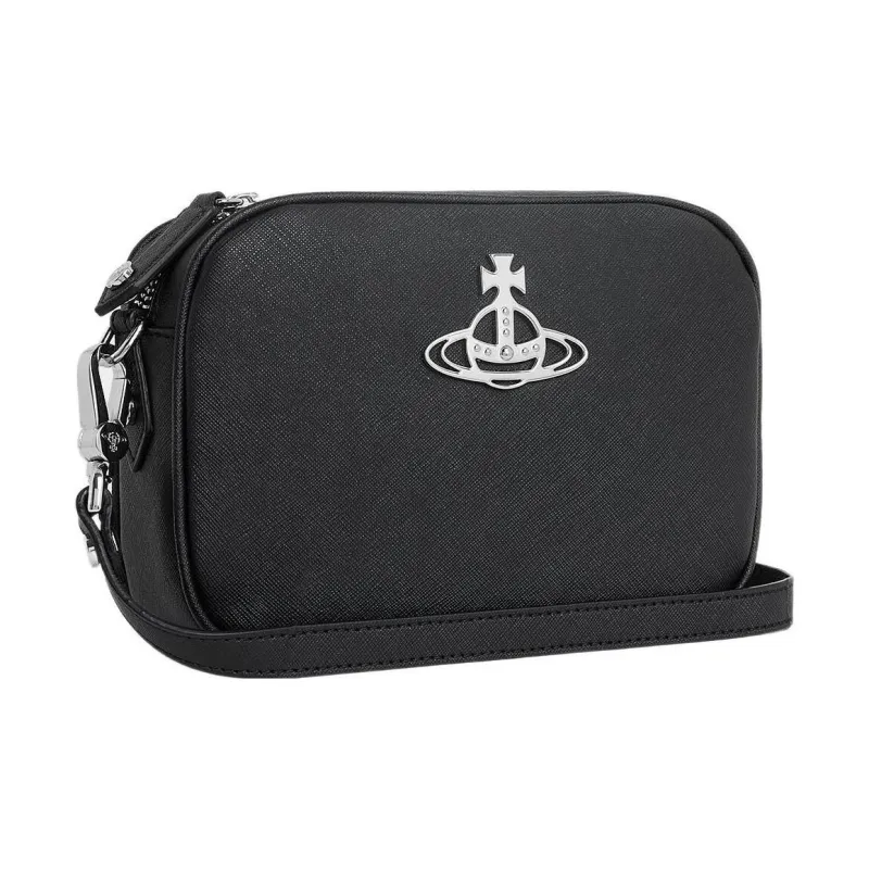 Vivienne Westwood Orb Plaque Zipped Small Crossbody Bag-1