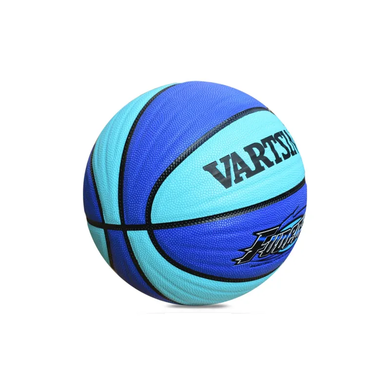 Vartsing x VARTSING Microfiber Leather Basketball Blue Gray Size 7 Training Unisex-2