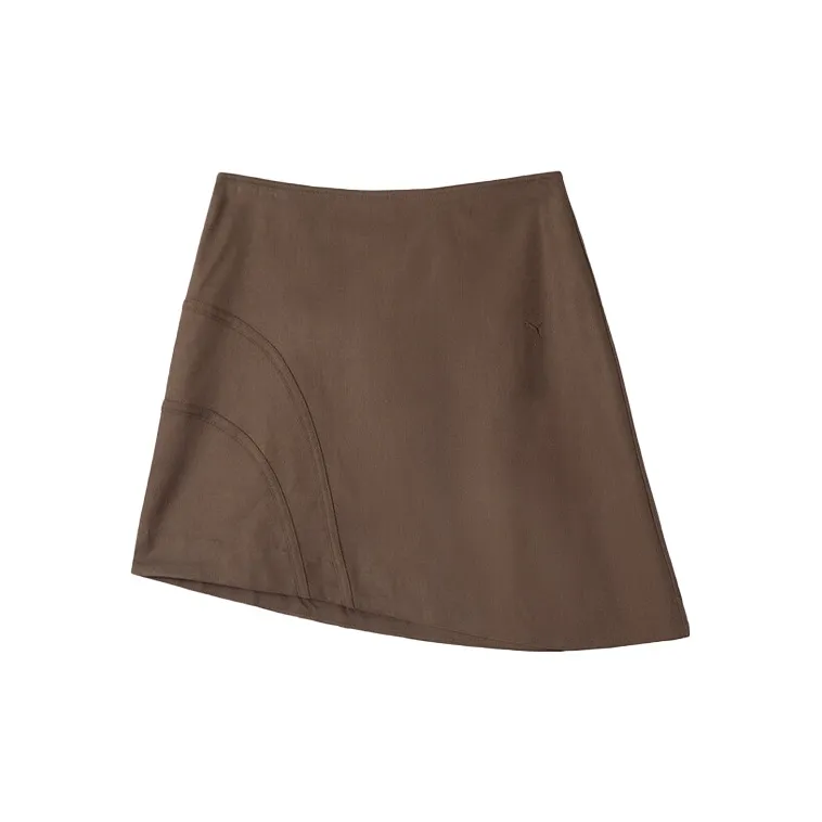 PUMA THE SPOTLIGHT SS24 Casual Short Skirts Women's Chocolate-1