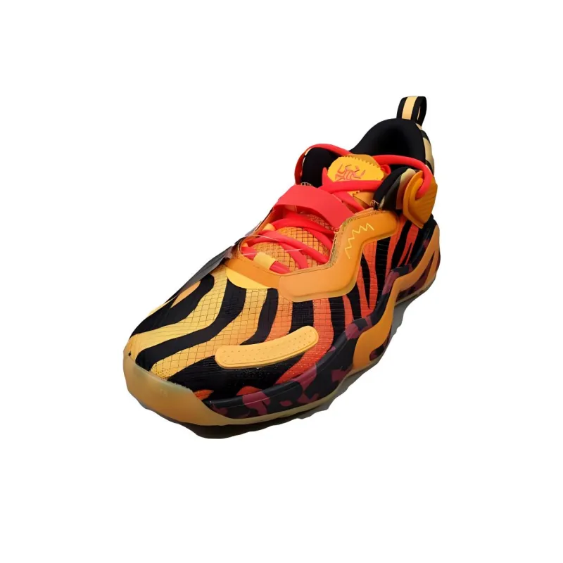 Adidas D.O.N. Issue #3 Eye Of The Tiger Cushioning Slip Resistant Mid Top Basketball Shoes Unisex Yellow Black-2
