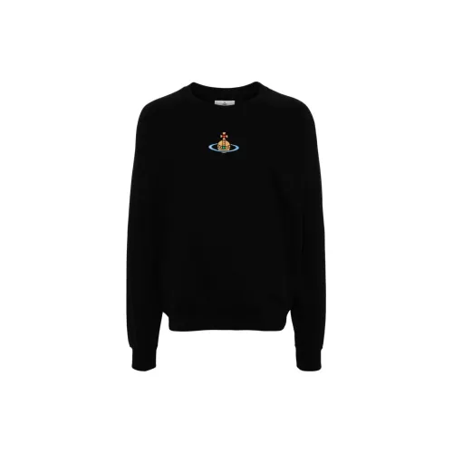 Vivienne Westwood Orb-embroidered Cotton Sweatshirt