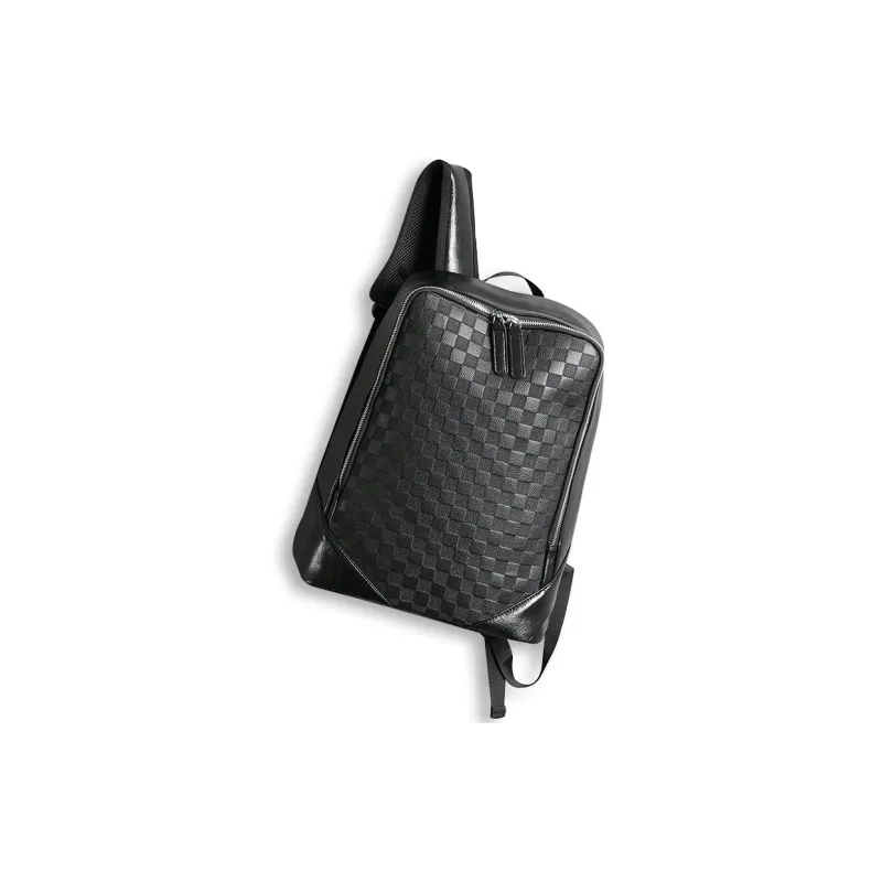 Fillove Backpacks Square Black-5