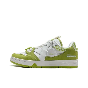 XTEP MAXX1.0 Skateboard Shoes Men Low Top Sail White/Lime
